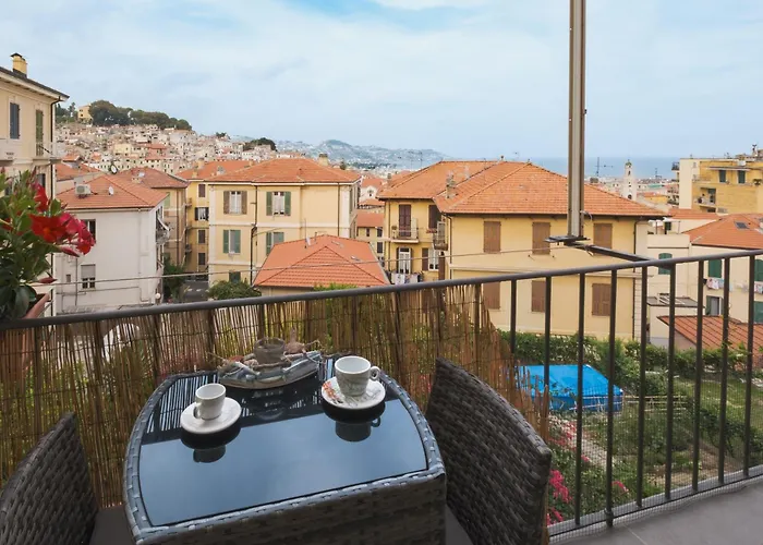 Matty's - Center - Sea View - Free Parking - Strategic Area Lägenhet Sanremo